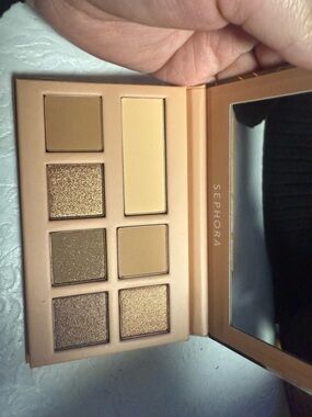 Sephora Warm Neutral Eyeshadow Palette - Gold & Brown Hues
